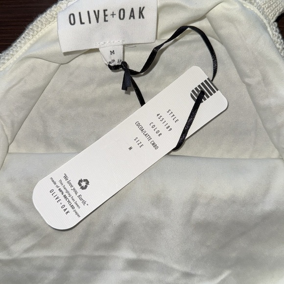 NWT Olive + Oak Crochet Slip Bodycon SunDress Summer Sexy Retro 70s Boho Sz M - Picture 8 of 14